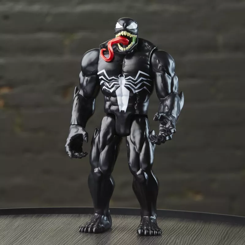 Marvel Spider-Man Titan Hero Series Venom, 4 vuotta, Spider-Man, musta, punainen, valkoinen