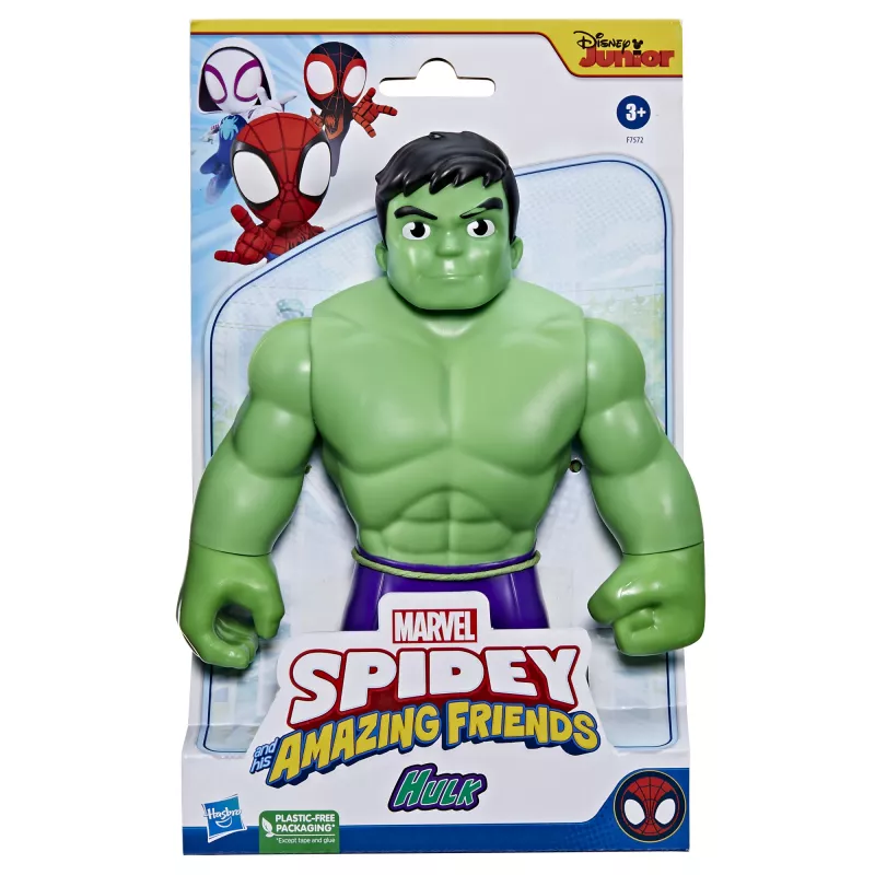 Marvel Spidey ja hänen upeat ystävänsä – Supersized Hulk, 3 vuotta, monivärinen, muovi