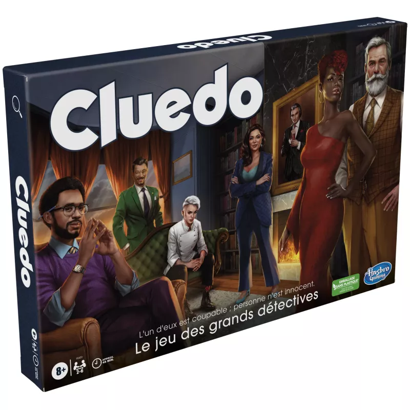 Hasbro Gaming Cluedo 45 min lautapeli etsivä