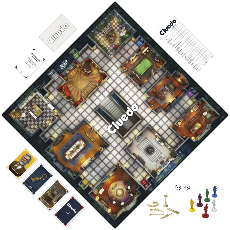 Lautapeli Hasbro Gaming Cluedo Detective 8+ 45 min