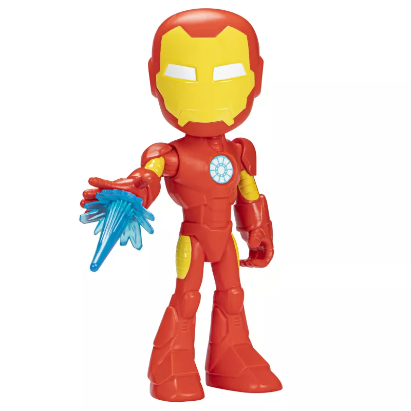 Marvel Spidey ja superystävät – ylisuuri Iron Man -figuuri, 3 vuotta, Marvel, punainen, keltainen