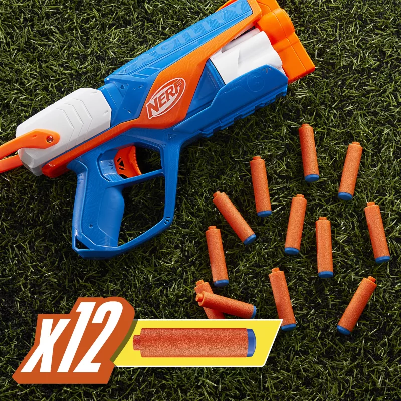 Lelublasteri NERF N Series Agility sininen oranssi valkoinen 8 vuotta