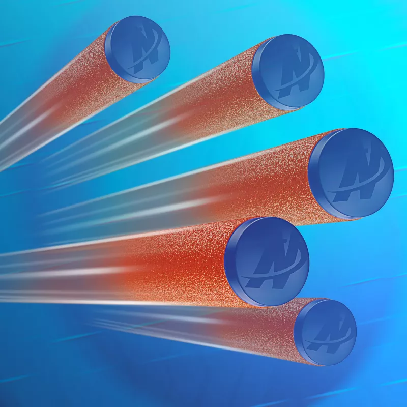 Lelublasteri NERF N Series Agility sininen oranssi valkoinen 8 vuotta