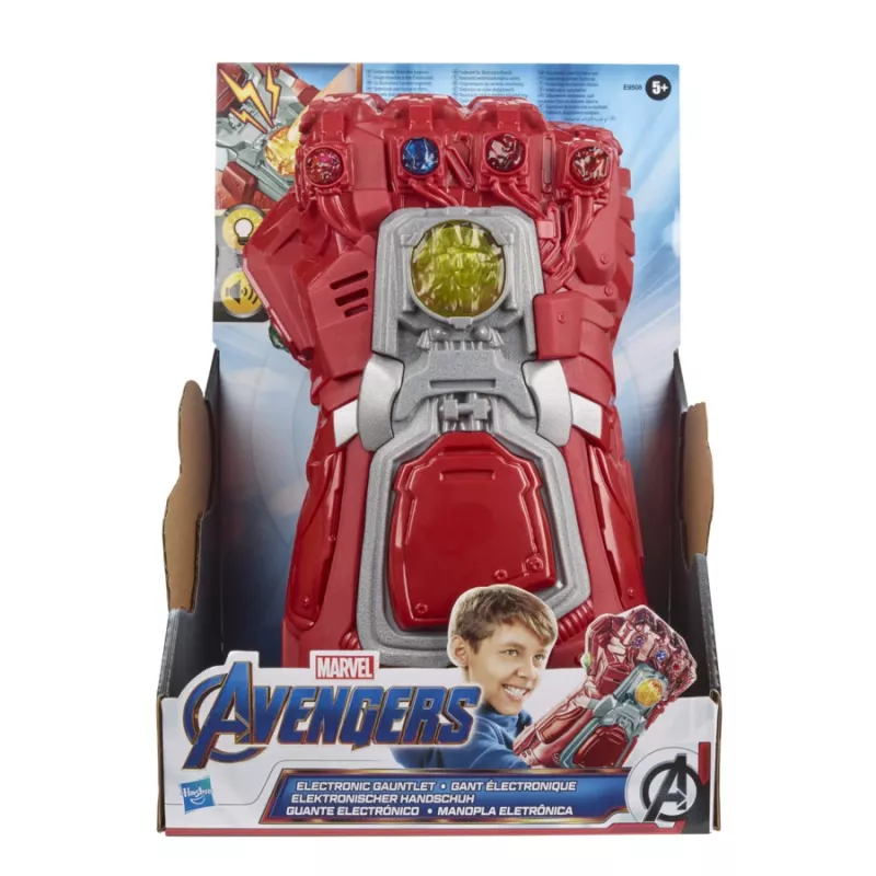 Marvel Avengers: Endgame punainen Infinity Gauntlet elektroninen käsine
