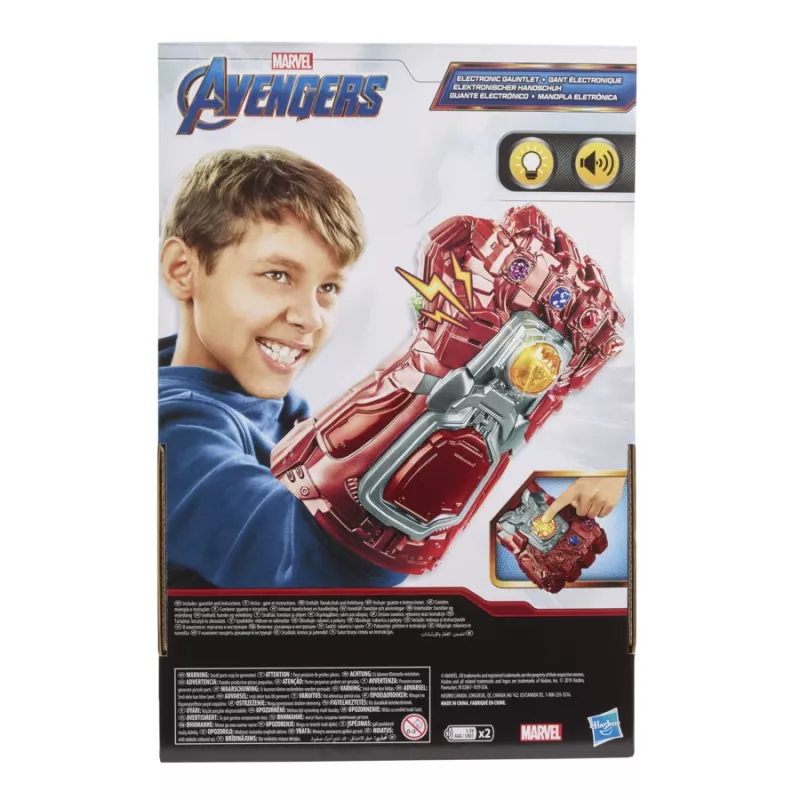 Marvel Avengers: Endgame punainen Infinity Gauntlet elektroninen käsine