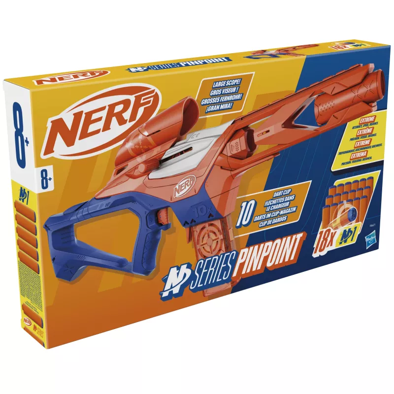 Lelublasteri NERF Nerf N Series Pinpoint sininen oranssi 8+