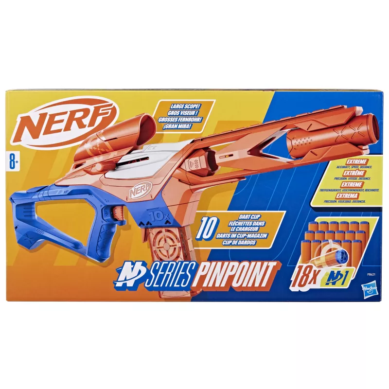 Lelublasteri NERF Nerf N Series Pinpoint sininen oranssi 8+
