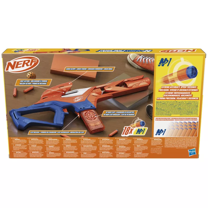 Lelublasteri NERF Nerf N Series Pinpoint sininen oranssi 8+
