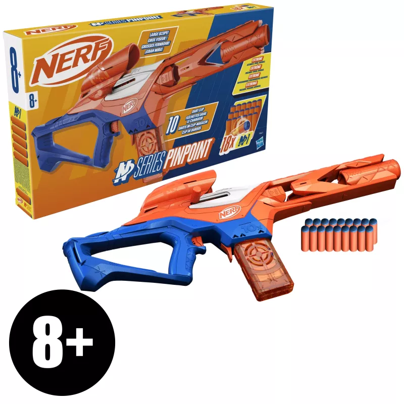 Lelublasteri NERF Nerf N Series Pinpoint sininen oranssi 8+