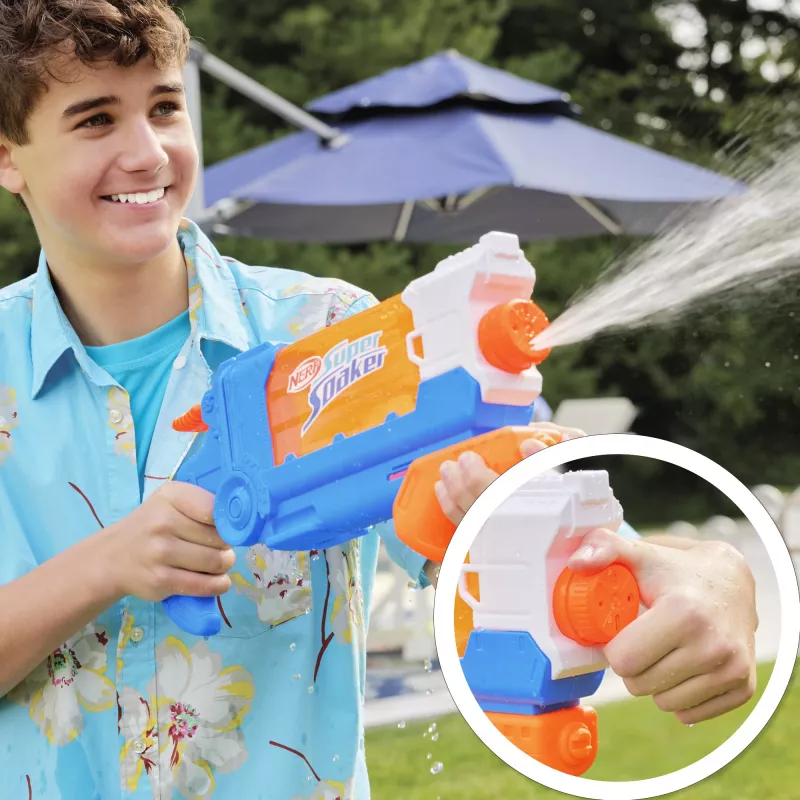 Nerf Super Soaker Flip Fill, lelublasteri, 6 vuotta