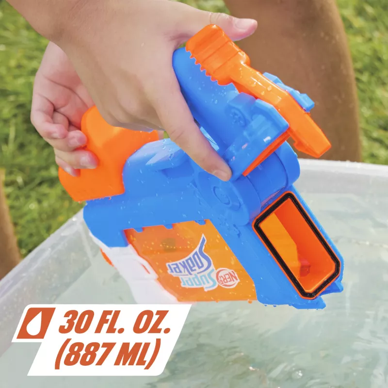Nerf Super Soaker Flip Fill, lelublasteri, 6 vuotta