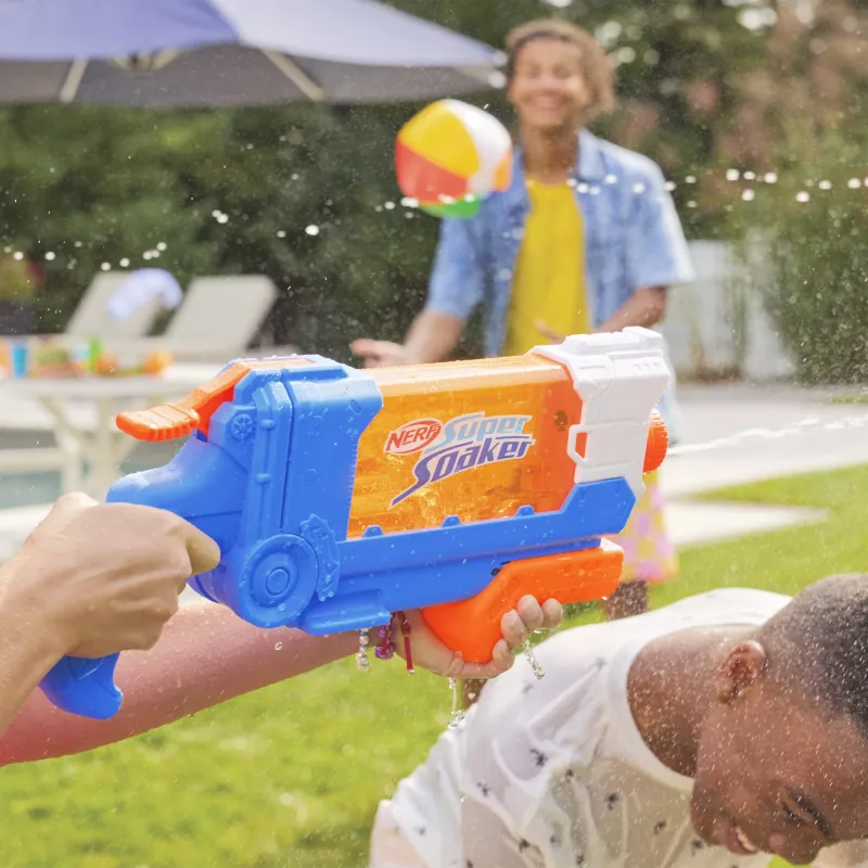 Nerf Super Soaker Flip Fill, lelublasteri, 6 vuotta