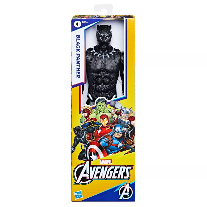 Marvel Avengers Titan Hero Black Pantteri -figuuri, 4 vuotta, monivärinen, muovi