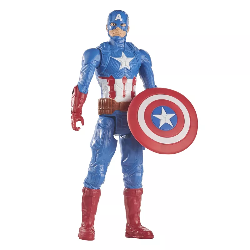 Marvel Avengers Captain America, 4 vuotta, sininen, punainen, valkoinen, muovi