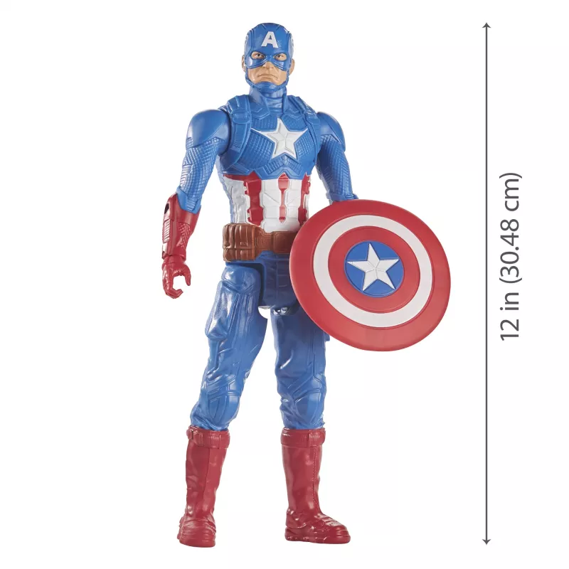 Marvel Avengers Captain America, 4 vuotta, sininen, punainen, valkoinen, muovi