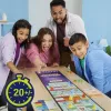 Monopoly Knockout perhepeli, nopea lautapeli 8+ vuotta, 2–8 pelaajaa, 20 min