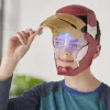 Marvel Avengers Iron Man Flip FX -naamio, lapsi, kasvonaamio, 5 vuotta, elokuva, 1 kpl