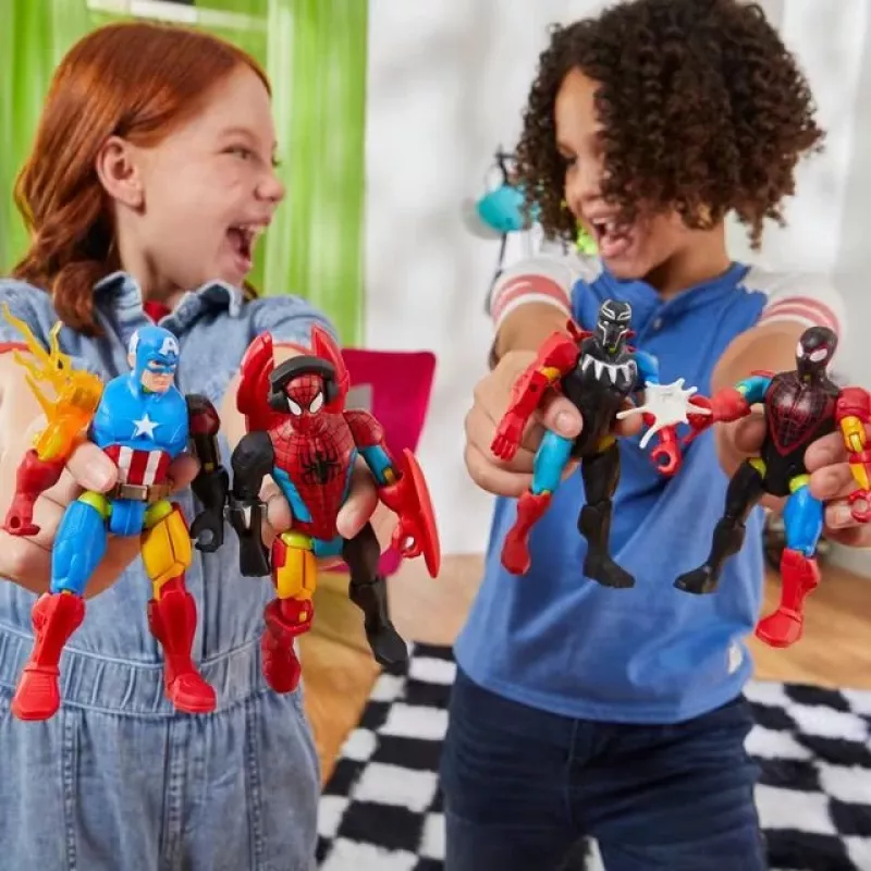Marvel MixMashers Miles Morales Spider-Man Mix-And-Match, 4 vuotta, monivärinen