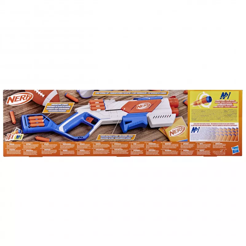 Lelublasteri Nerf N Series Strikeback sininen oranssi valkoinen 8+