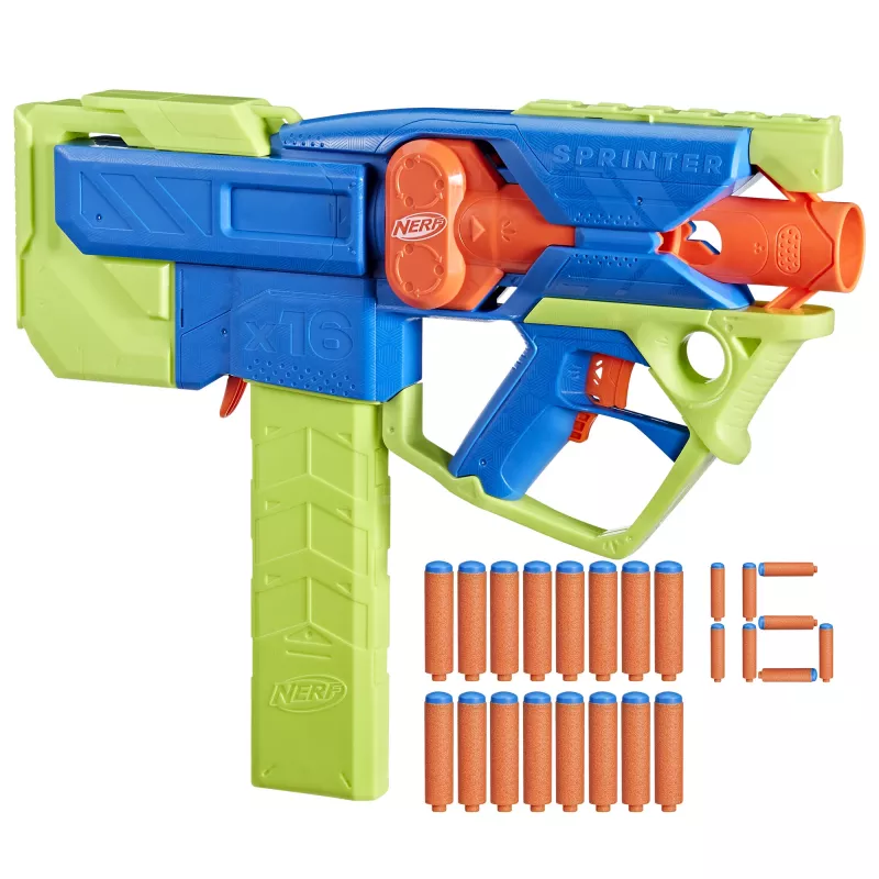 Lelublasteri Nerf N Series Sprinter F8625 sininen vihreä oranssi