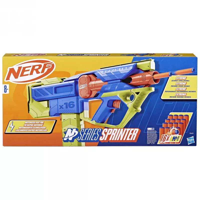 Lelublasteri Nerf N Series Sprinter F8625 sininen vihreä oranssi