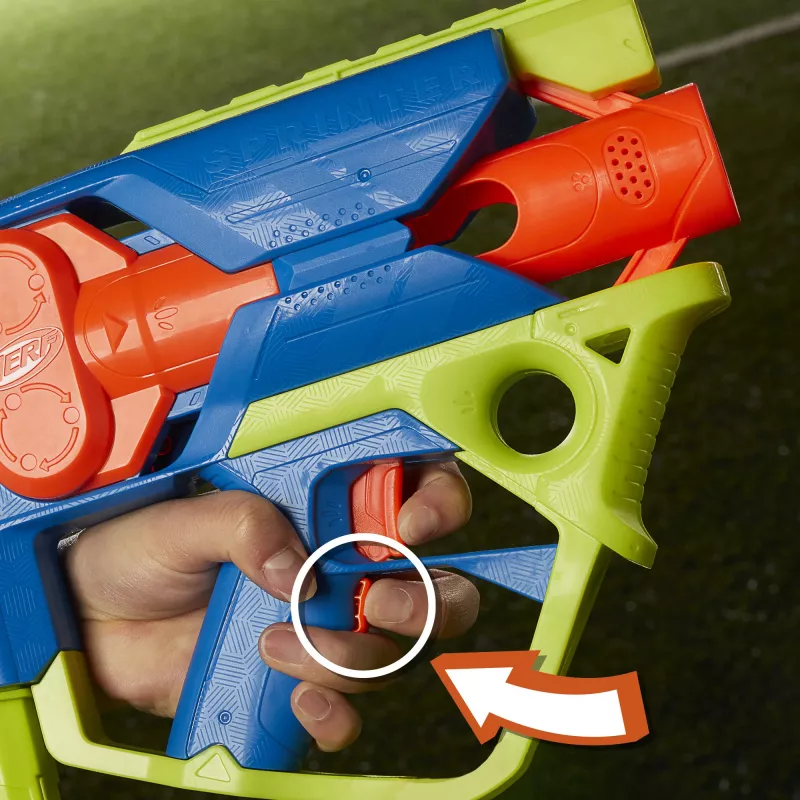 Lelublasteri Nerf N Series Sprinter F8625 sininen vihreä oranssi