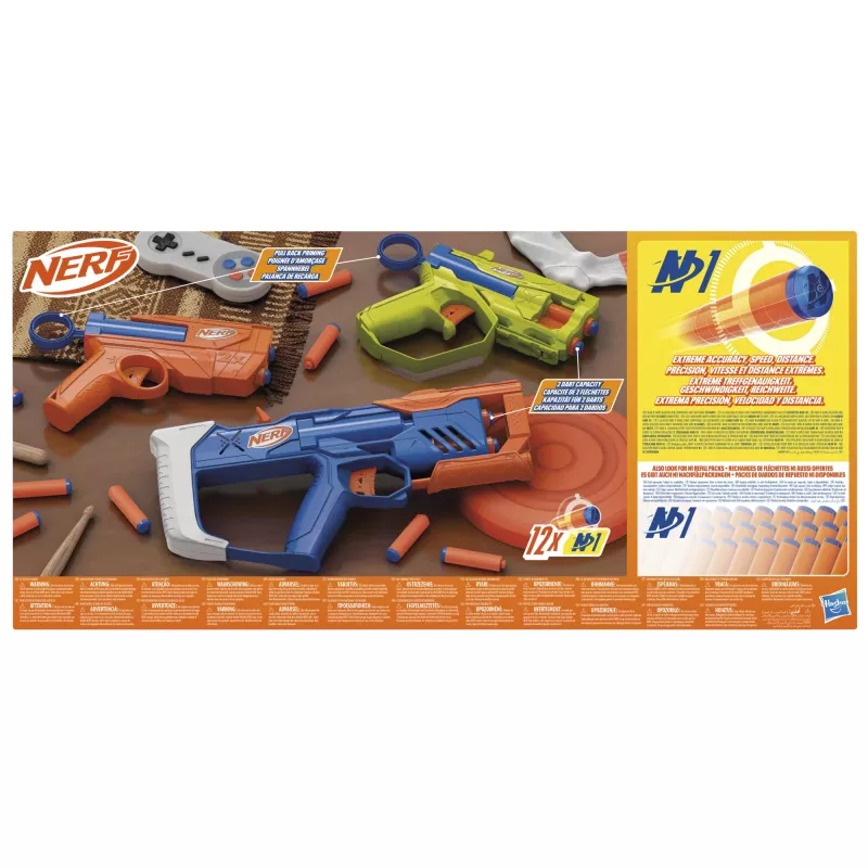 Nerf N Series Triple Action Pack, lelublasteri, 8 vuotta