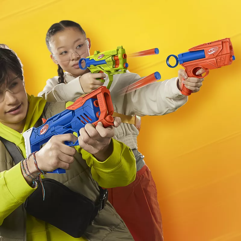 Nerf N Series Triple Action Pack, lelublasteri, 8 vuotta