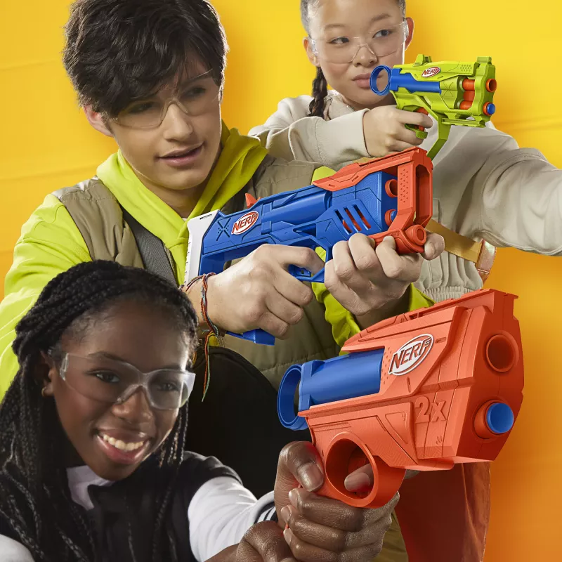 Nerf N Series Triple Action Pack, lelublasteri, 8 vuotta