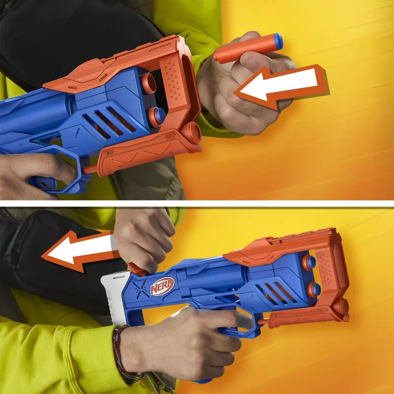 Nerf N Series Triple Action Pack, lelublasteri, 8 vuotta