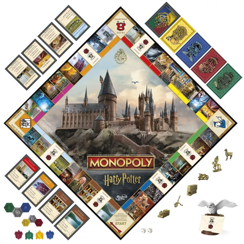 Monopoly Harry Potter lautapeli taloussimulaatio