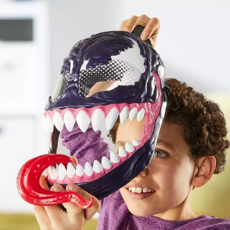 Lelukäsineblasteri Hasbro Marvel Spider-Man Venom Strike Blaster violetti