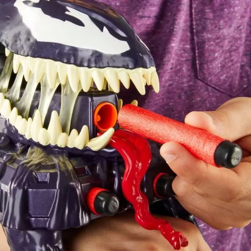 Lelukäsineblasteri Hasbro Marvel Spider-Man Venom Strike Blaster violetti