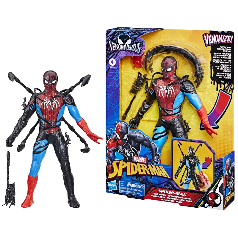 Marvel Spider-Man VenomVersus Spider-Man, 4 vuotta, musta, sininen, punainen