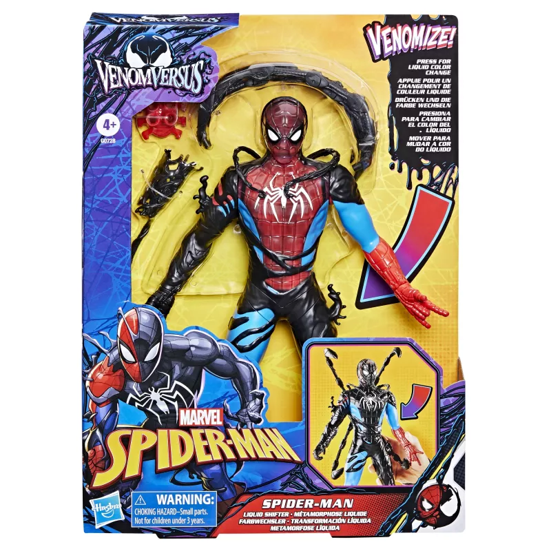 Marvel Spider-Man VenomVersus Spider-Man, 4 vuotta, musta, sininen, punainen