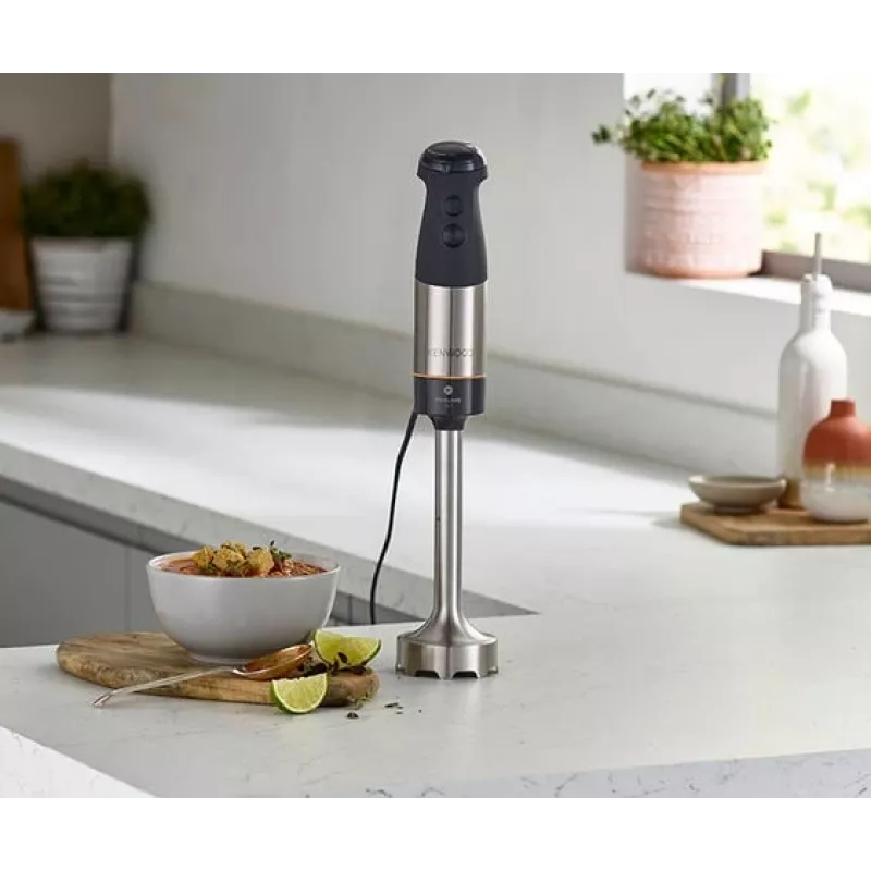 Kenwood Triblade XL + HBM60.002GY sauvasekoitin 1000 W harmaa