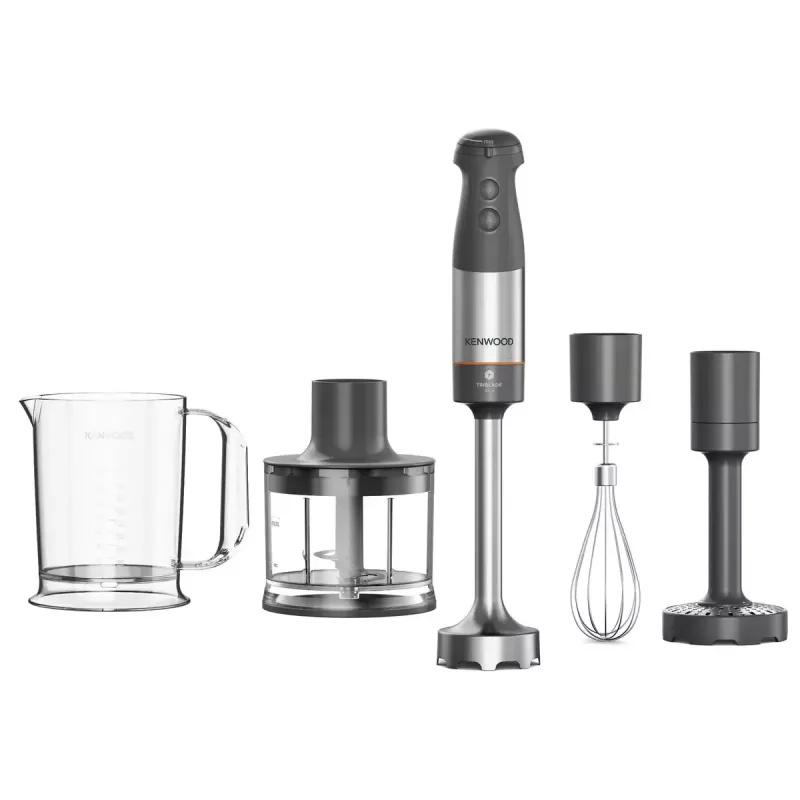 Kenwood Triblade XL+ HBM60.307GY sauvasekoitin, 1000 W, harmaa