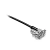 Kensington K:Laptop LockMicroSaver 2.0 SK, Kensington, avain, ruostumaton teräs, musta, hopea