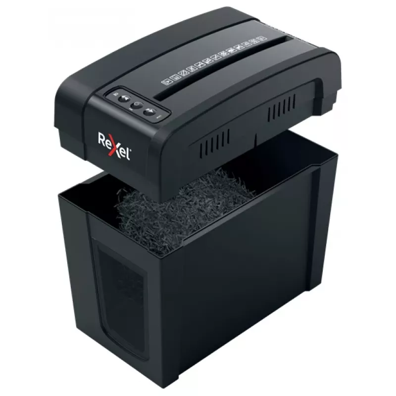 Rexel Secure X6-SL Whisper-Shred ristileikkausasiakirjasilppuri P4