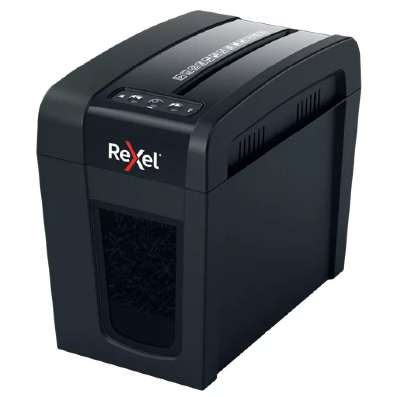 Rexel Secure X6-SL Whisper-Shred ristileikkausasiakirjasilppuri P4