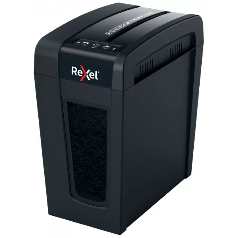 Rexel Secure X8-SL Whisper-Shred ristileikkausasiakirjasilppuri P4