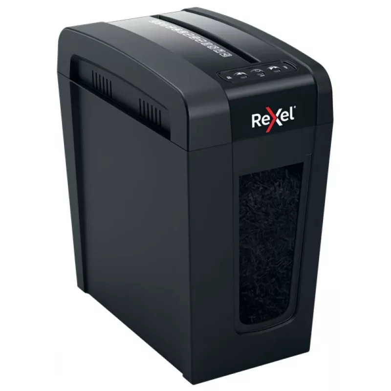Rexel Secure X8-SL Whisper-Shred ristileikkausasiakirjasilppuri P4