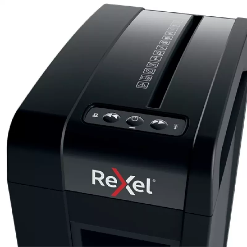 Rexel Secure X8-SL Whisper-Shred ristileikkausasiakirjasilppuri P4
