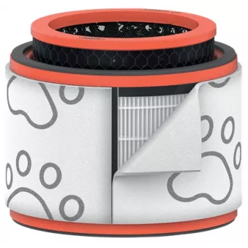 Leitz Pet 3-in-1 HEPA -suodatinrumpu TruSens Z-2000 / Z-2500 keskikokoiseen ilmanpuhdistimeen