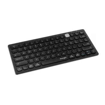 Kensington Dual Wireless Compact -näppäimistö - PN, mini, langaton, Bluetooth, QWERTY, musta