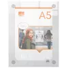 Nobo Premium Plus A5 kirkas akryylinen seinäjulistekehyys
