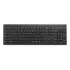 Kensington K75561BE, täysikokoinen (100 %), langaton, RF langaton, kalvo, AZERTY, musta