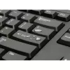 Kensington K63727BE, täysikokoinen (100 %), johdollinen, USB, kalvo, AZERTY, musta