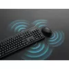 Kensington K75560BE, langaton, RF langaton + Bluetooth, kalvo, AZERTY, musta, hiiri sisältyy