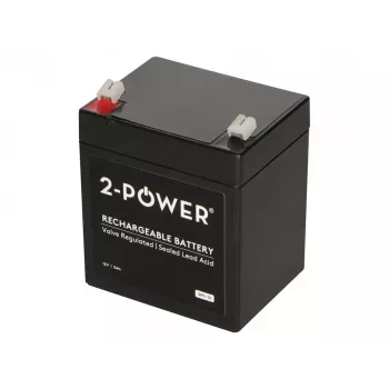 2-Power 2P5-12 UPS-akku lyijy-happoakku (VRLA) 12 V 5 Ah